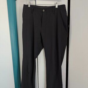 Under Armour Men's Drive Tapered Pants Black/Steel Medium Heather/H Size 32x30